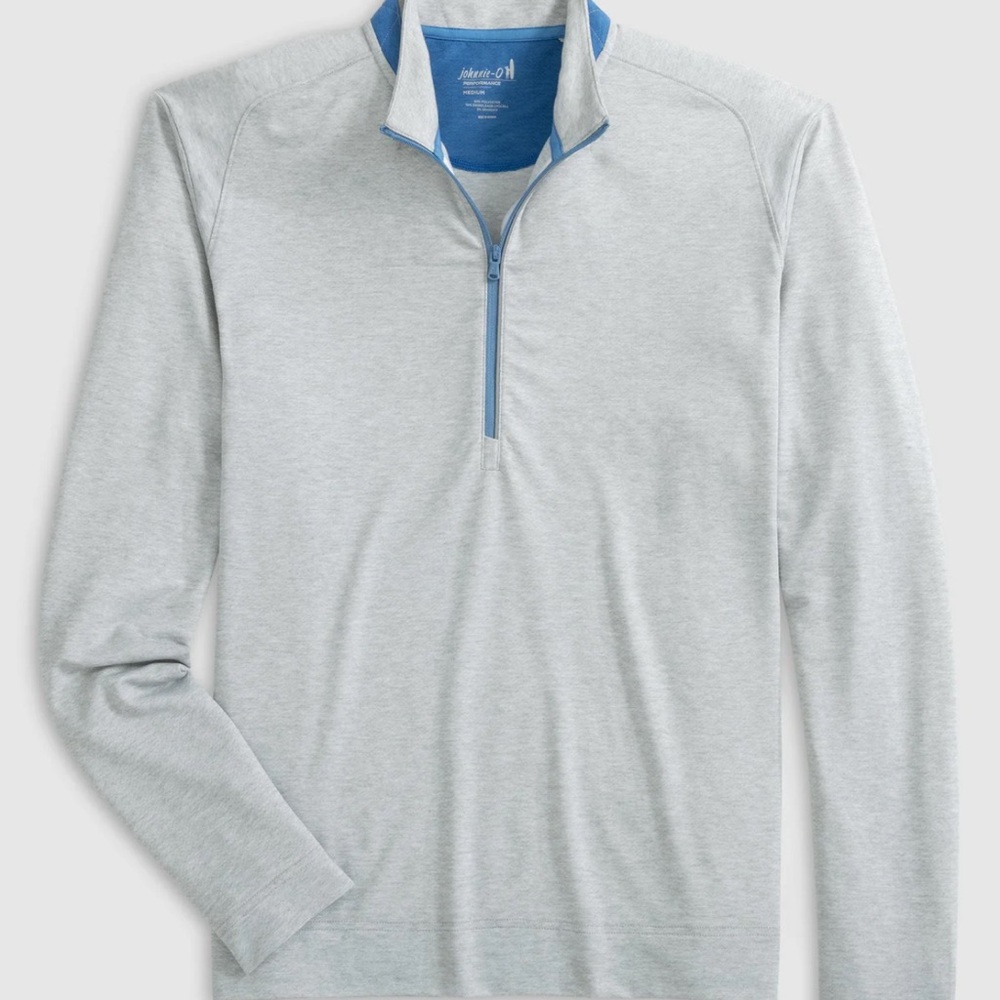 NWT johnnie-O Performance Brewer 1/4 Zip Long Sleeve Large